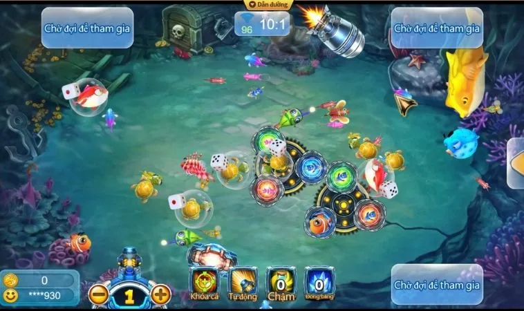 Các loại súng trong game Bắn Cá Đại Dương Tại 789P