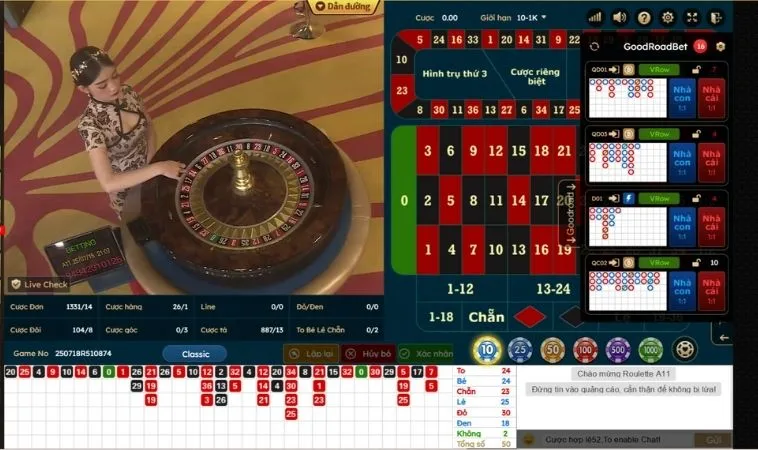 Roulette Nhà Cái 789P